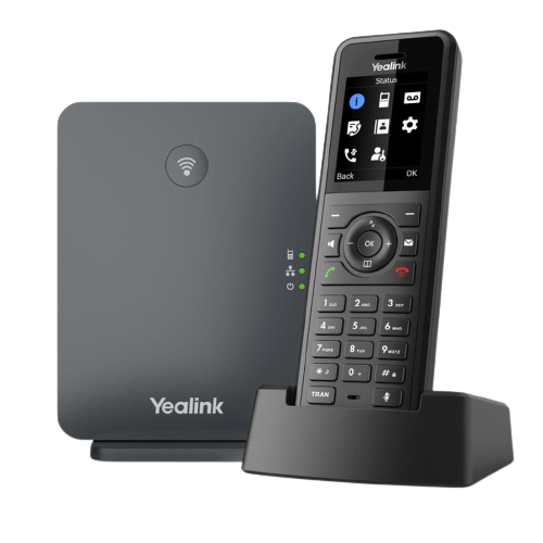 Yealink W77P - Téléphone renforcé (IP54) sans fil avec Base