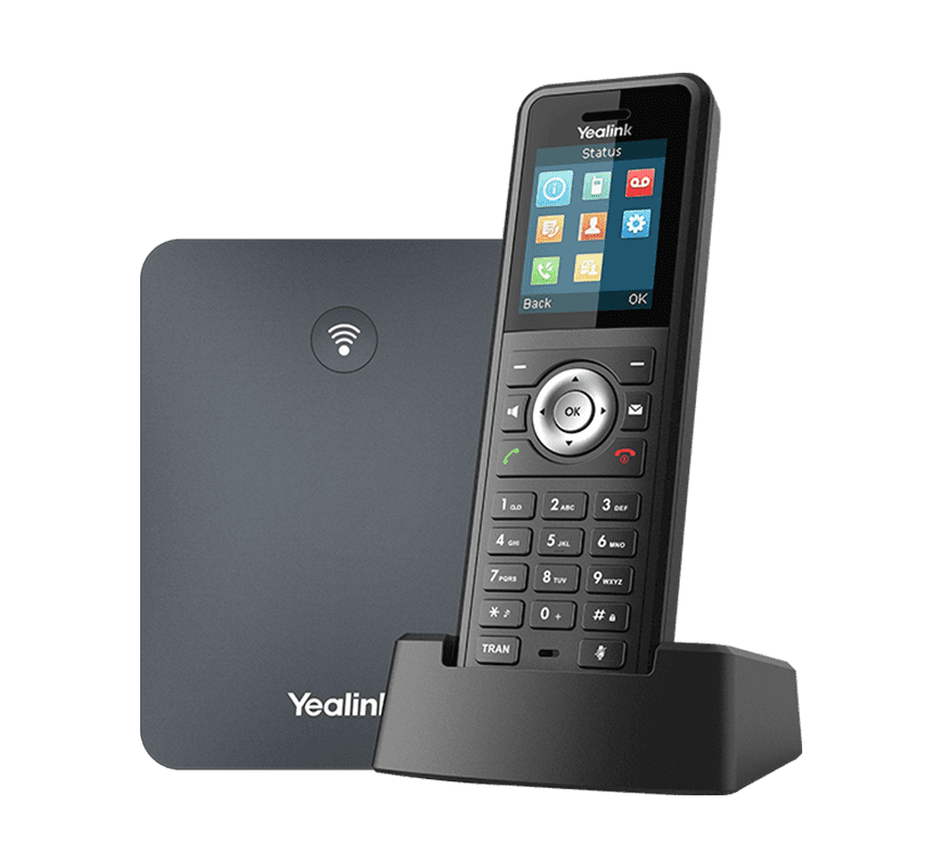 Yealink W79P - Téléphone renforcé (IP67) sans fil avec Base